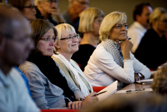 Folk til foredrag